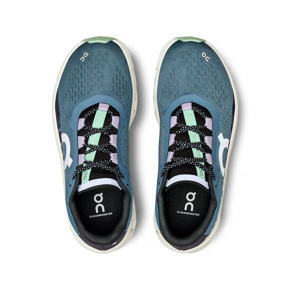 On Cloud Women's Cloudmonster Sneakers, Dust/Vopor, Size 8.5 - Picture 2 of 12